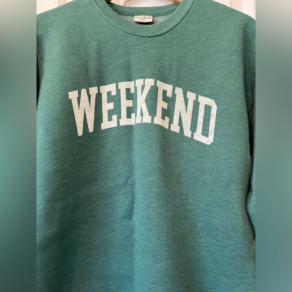 Women’s S sweatshirt in green by navyBLEU, never worn - Picture 2 of 4